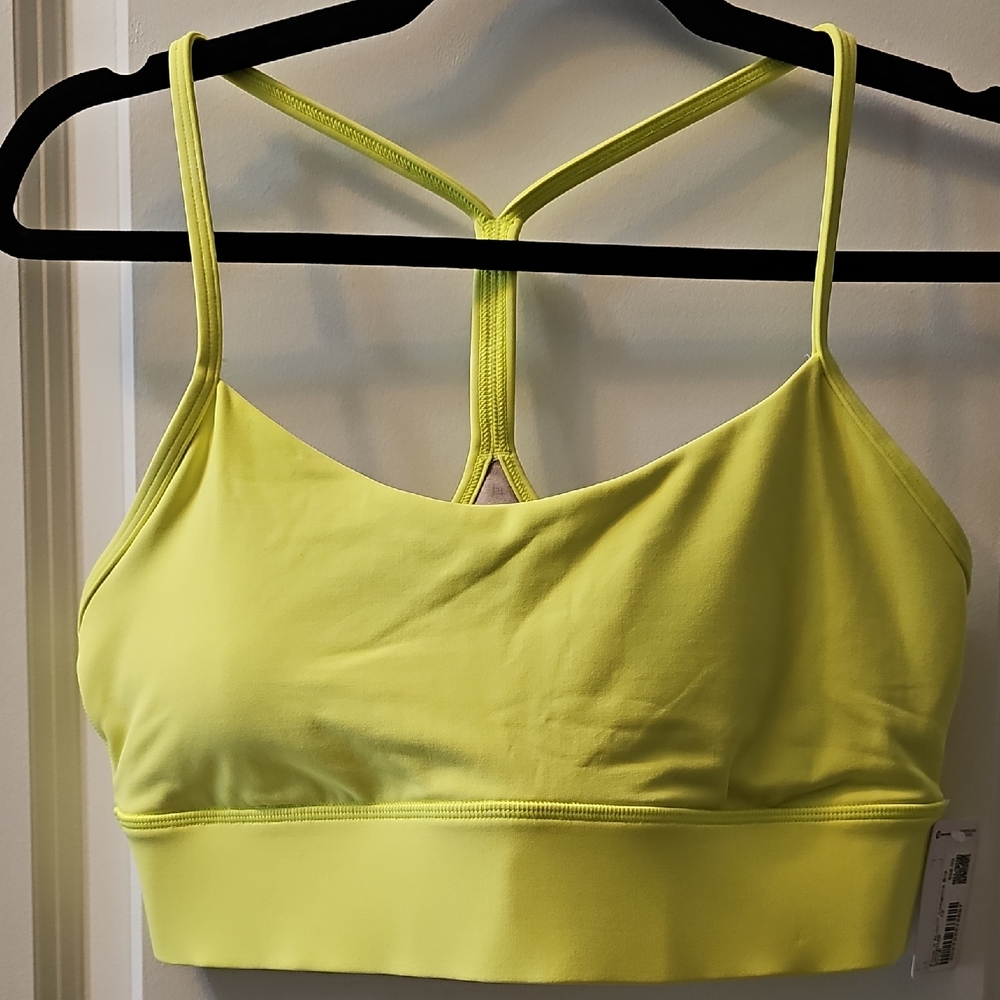 NWT Lululemon Flow Y Longline Bra